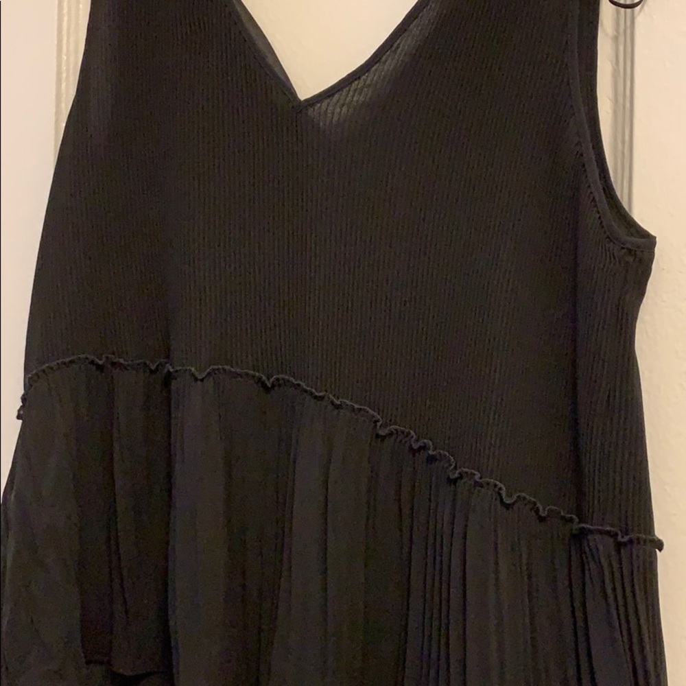 Zara Black Tank L NWT